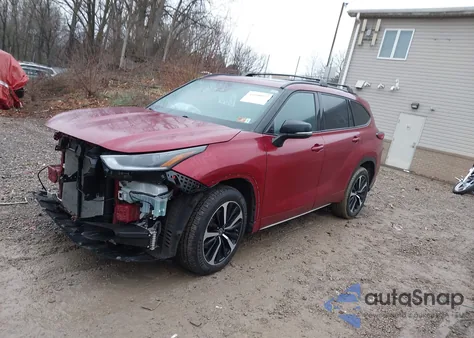 2021 Toyota Highlander Xse from USA, damaged, VIN 5TDLZRBH7MS144805